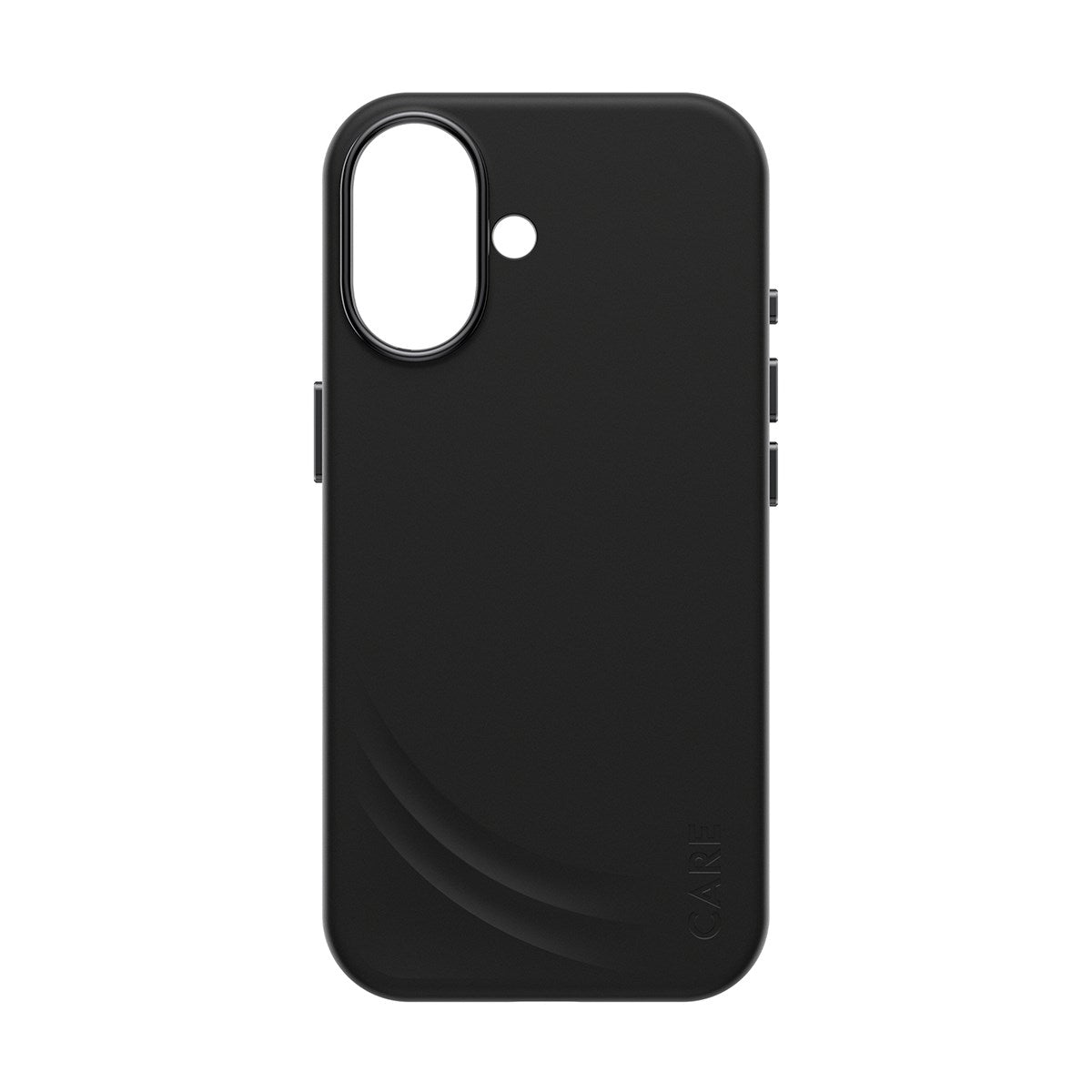CARE by PanzerGlass® FLOW Case Black w. Haptic Button & MagSafe iPhone 17